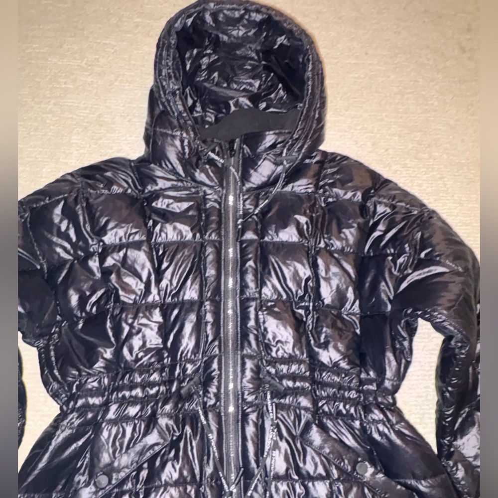 NEW Free People x FP Movement Patricia Packable Puffer Jacket in Shiny Black - Picture 11 of 16